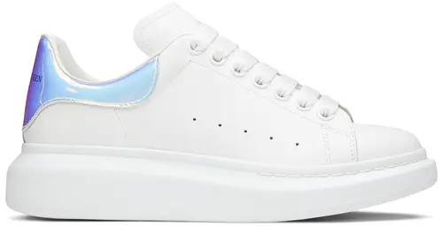 TÊNIS ALEXANDER MCQUEEN OVERSIZED SNEAKER WHITE IRIDESCENT