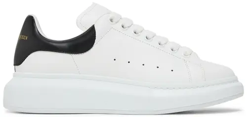 TÊNIS ALEXANDER MCQUEEN OVERSIZED SNEAKER WHITE BLACK