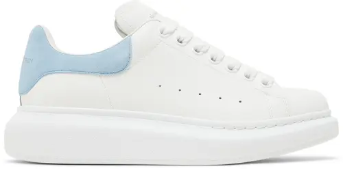 TÊNIS ALEXANDER MCQUEEN OVERSIZED SNEAKER WHITE POWDER BLUE