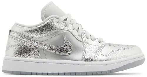AIR JORDAN 1 LOW SE METALLIC SILVER
