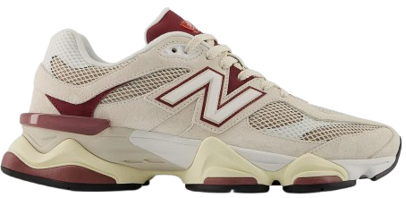 NEW BALANCE 9060 ' LINEN BURGUNDY '