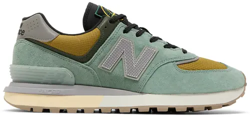 NEW BALANCE 574 LEGACY LIGHT GREEN X STONE ISLAND