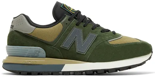 NEW BALANCE 574 LEGACY DARK GREEN X STONE ISLAND