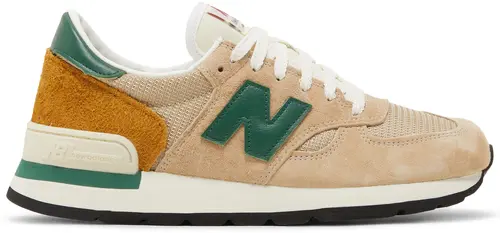 NEW BALANCE 990v1 TAN GREEN X TEDDY SANTIS