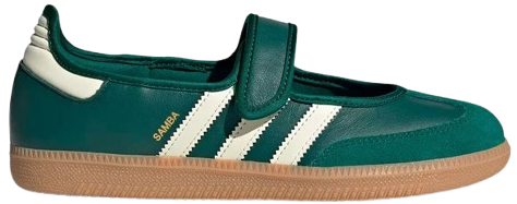 ADIDAS SAMBA JANE ' GREEN WHITE GUM '
