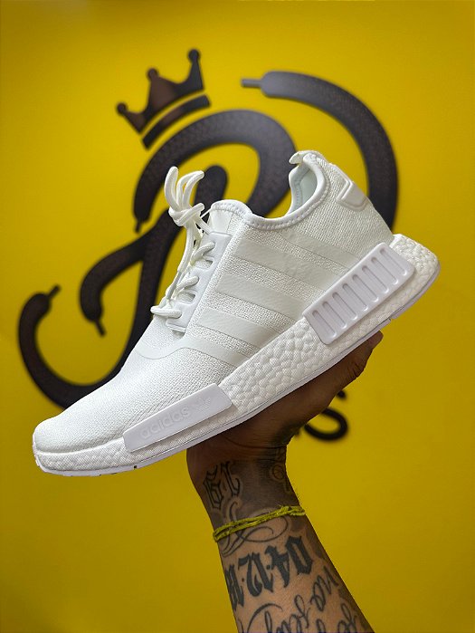 Adidas Nmd R1 Triple White - A PRONTA ENTREGA