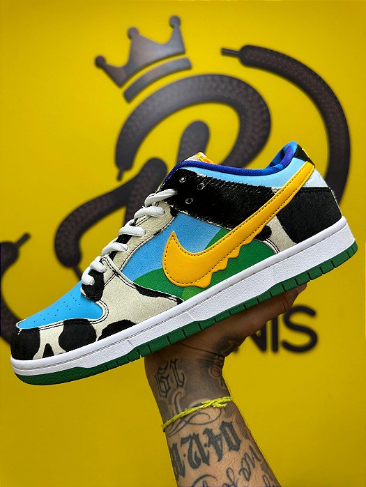 NIKE SB DUNK LOW X BEN & JERRY'S ' CHUNKY DUNKY ' - A PRONTA ENTREGA