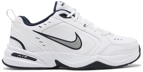 NIKE AIR MONARCH IV WHITE NAVY