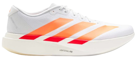 ADIDAS ADIZERO EVO SL ' WHITE / LUCID ORANGE / LUCID RED '