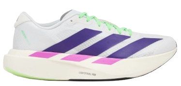 ADIDAS ADIZERO EVO SL ' WHITE/ COLLEGIATE PURPLE '