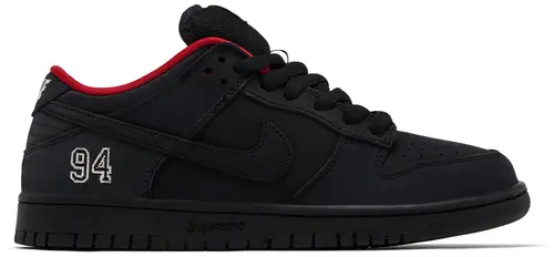 NIKE SUPREME X DUNK LOW SB BLACK
