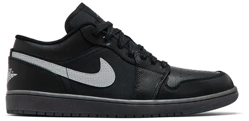 AIR JORDAN 1 LOW BLACK WHITE DARK GUM