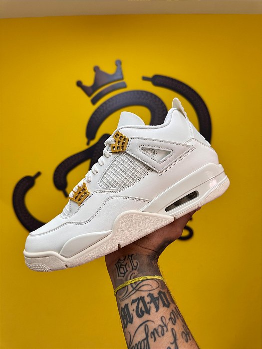 Air Jordan 4 Metallic Gold - A PRONTA ENTREGA
