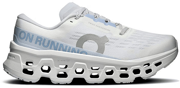 TÊNIS ON CLOUDMONSTER 3 WHITE FROST