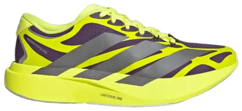 ADIDAS ADIZERO EVO SL EXO ' AURORA PLUM SOLAR YELLOW '