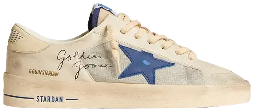 TÊNIS GOLDEN GOOSE STARDAN ' IVORY BLUE STAR '