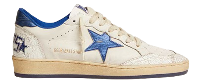 TÊNIS GOLDEN GOOSE STARDAN BALL STAR ' WHITE BLUE '