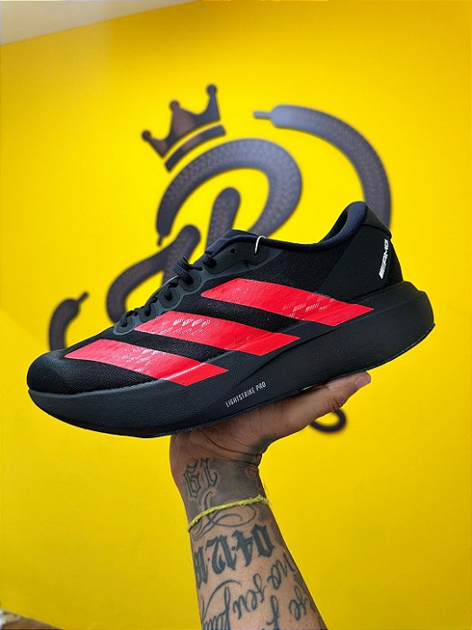 Adidas Adizero Evo SL " Mercedes Amg Black Lucid Red " - A PRONTA ENTREGA