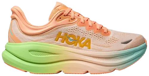 TÊNIS HOKA ONE BONDI 9 ' FROST PALE TANGERINE '