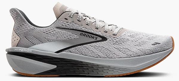 TÊNIS BROOKS HYPERION MAX 2 ALLOY BRIGHT WHITE BLACK