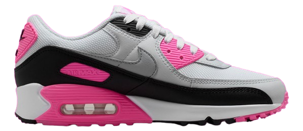 AIR MAX 90 ESSENTIAL ' WHITE PINK GLOW BLACK '