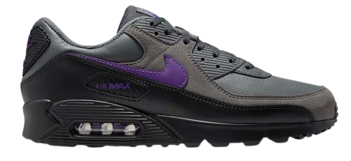 AIR MAX 90 RACING PACK - IRON GREY WILD GRAPE
