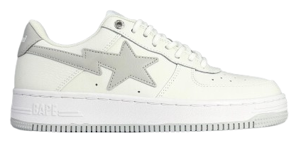 TÊNIS A BATHING APE BAPE STA LOW #3 LINE CAMO WHITE