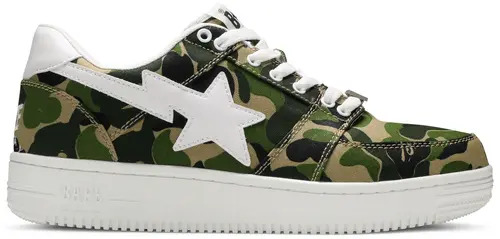 TÊNIS A BATHING APE BAPE STA LOW ABC CAMO