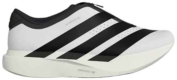 ADIDAS ADIZERO EVO SL ZIP WHITE BLACK