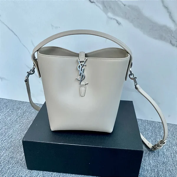 BOLSA SAINT LAURENT LARGE LE WHITE