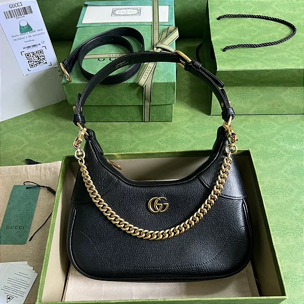 BOLSA GUCCI APHRODITE SHOULDER SMALL BLACK