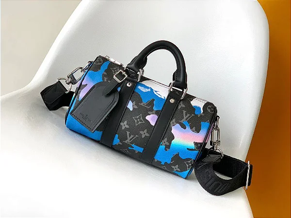 BOLSA LOUIS VUITTON KEEPALL BANDOULIERE 25 SUNSET MONOGRAM ECLIPSE