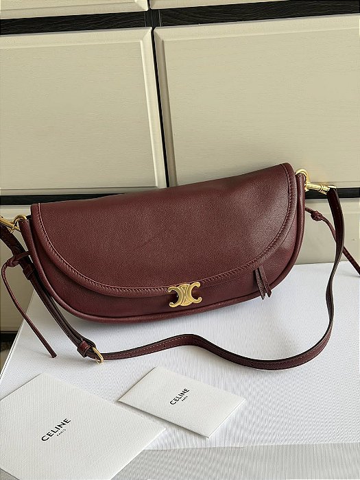 BOLSA CELINE PARIS LITTLE HALFMOON SOFT TRIOMPHE