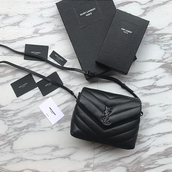 BOLSA SAINT LAURENT LOULOU TOY ALL BLACK