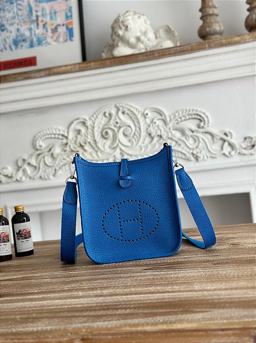 BOLSA HERMES EVELYNE BLUE