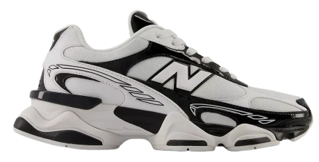 NEW BALANCE 9060R WHITE BLACK