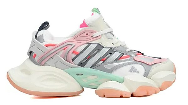 ADIDAS XL RUNNER DELUXE WHITE GREY PINK
