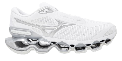 MIZUNO WAVE PROPHECY LS WHITE SILVER