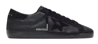 TÊNIS GOLDEN GOOSE SUPER-STAR BLACK SUEDE