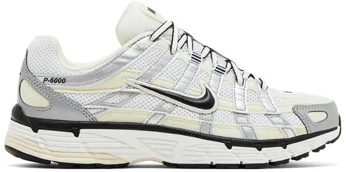 NIKE P-6000 COCONUT MILK METALLIC SILVER