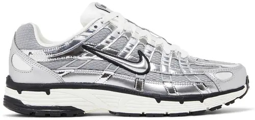 NIKE P-6000 WHITE METALLIC SILVER
