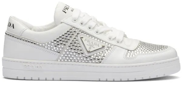 TÊNIS PRADA EMBELLISHED CRYSTAL