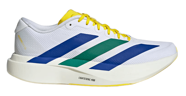 ADIDAS ADIZERO EVO SL WHITE ROYAL BLUE IRON METALLIC