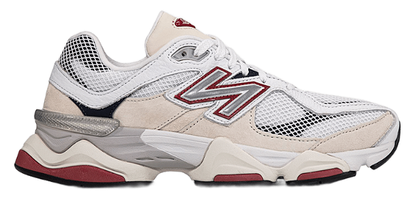 NEW BALANCE 9060R WHITE SHADOW RED