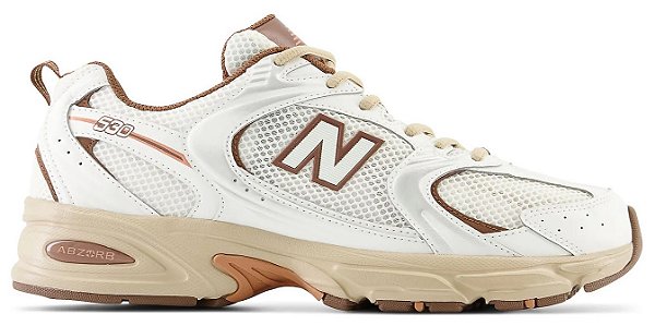 NEW BALANCE 530 ' OFF WHITE BROWN '