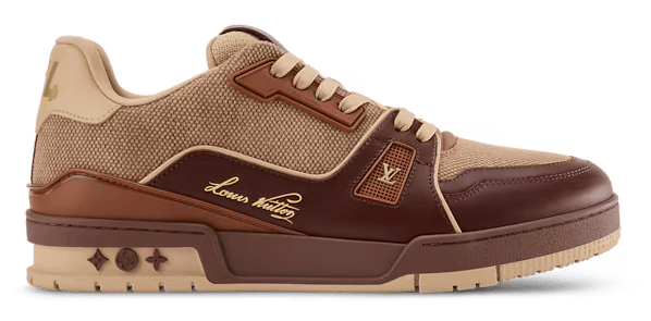 TÊNIS LOUIS VUITTON TRAINER BROWN