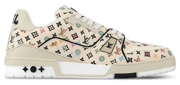 TÊNIS LOUIS VUITTON TRAINER TYLER, THE CREATOR BEGE