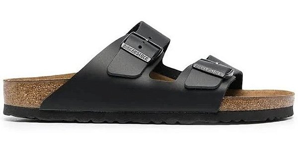 SANDALIA BIRKENSTOCK ARIZONA SMOOTH LEATHER BLACK