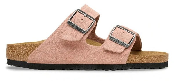 SANDALIA BIRKENSTOCK ARIZONA SUEDE LEATHER PINK CLAY