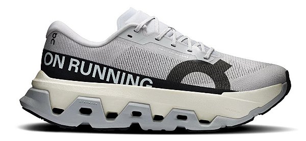TÊNIS ON CLOUDMONSTER HYPER 3 WHITE GREY
